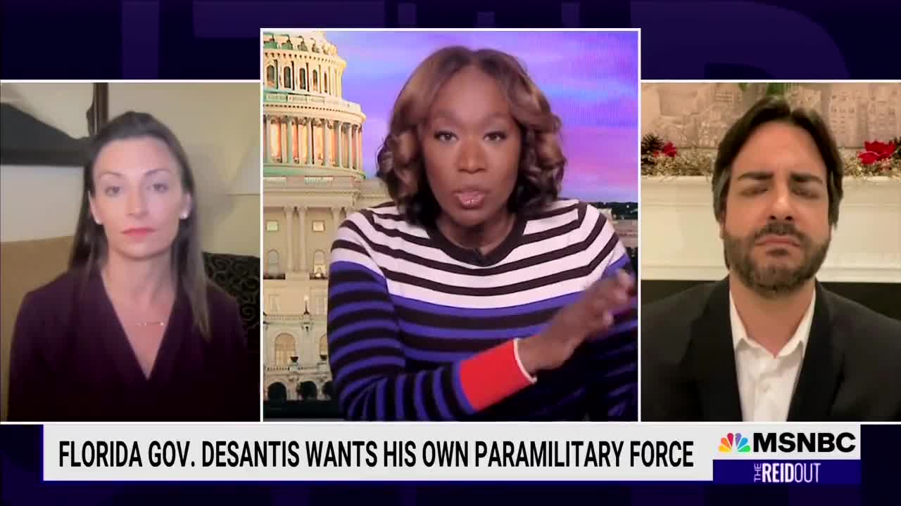 Racist, Joy Reid, is calling Florida "DeSantistan"