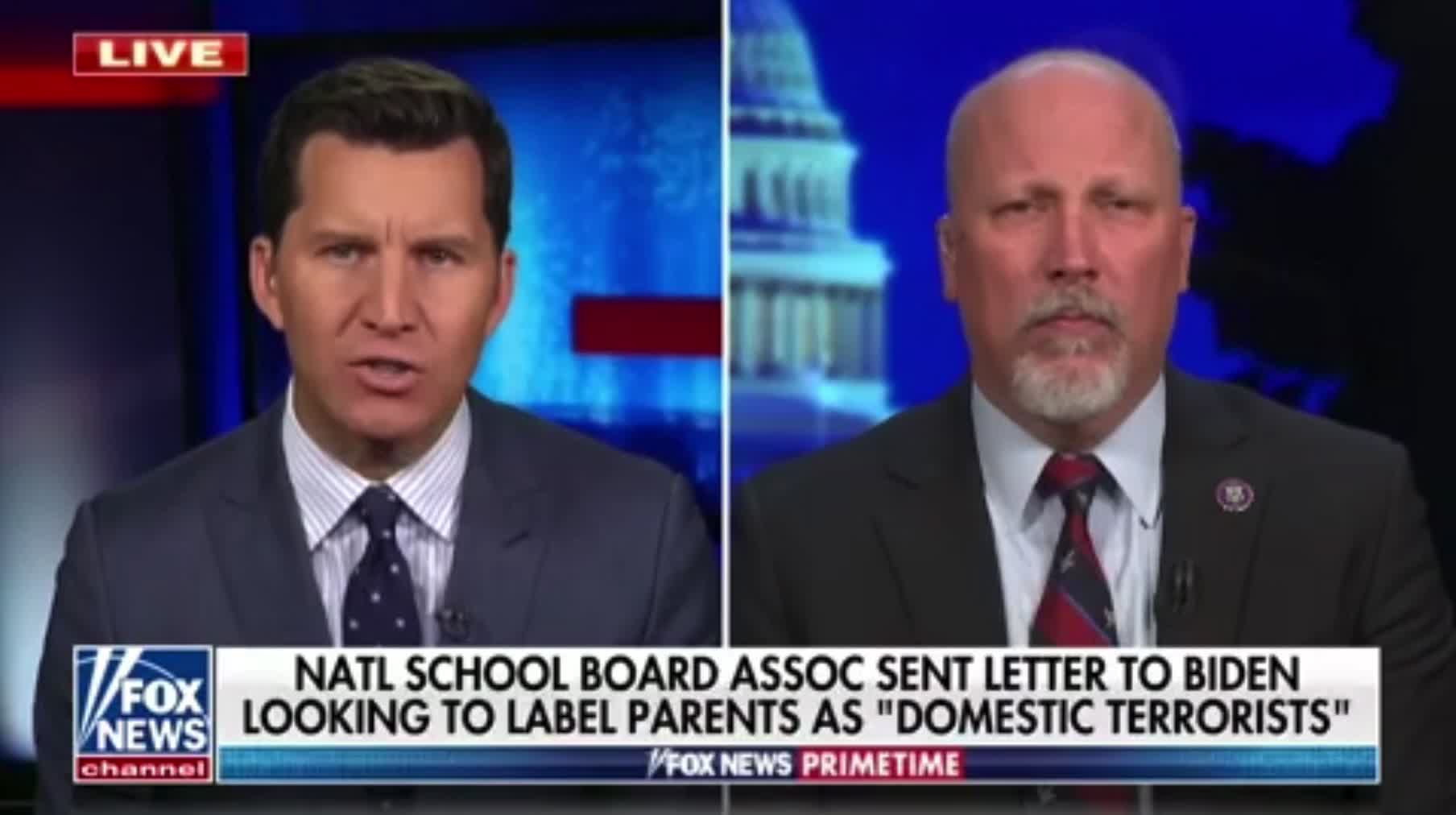 Rep. Chip Roy discusses the latest developments regarding the DOJ investigating concerned parents