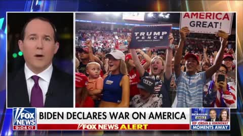 Joe Biden declared war on 75 million people who didn't vote for him