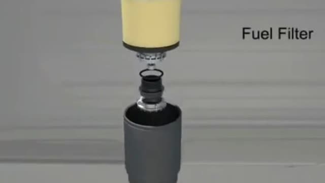 Schematic diagram of working principle of fuel system