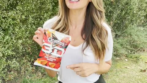 3-D Doritos Girl