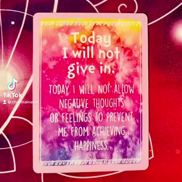 Won’t Give UP #tarot #affirmations #message #viral #daily