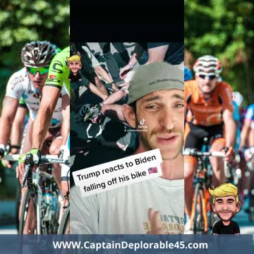 Trump's Reaction to Biden's Bike Incident!