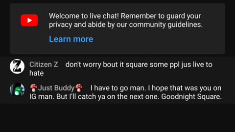 It never stops. So I'm gonna speak on it. Then leave. Cowards who think their.