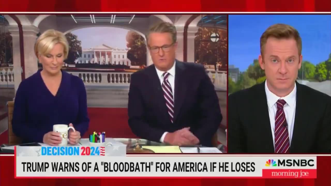 Joe Scarborough - Idiots on X - Bloodbath Flip Out