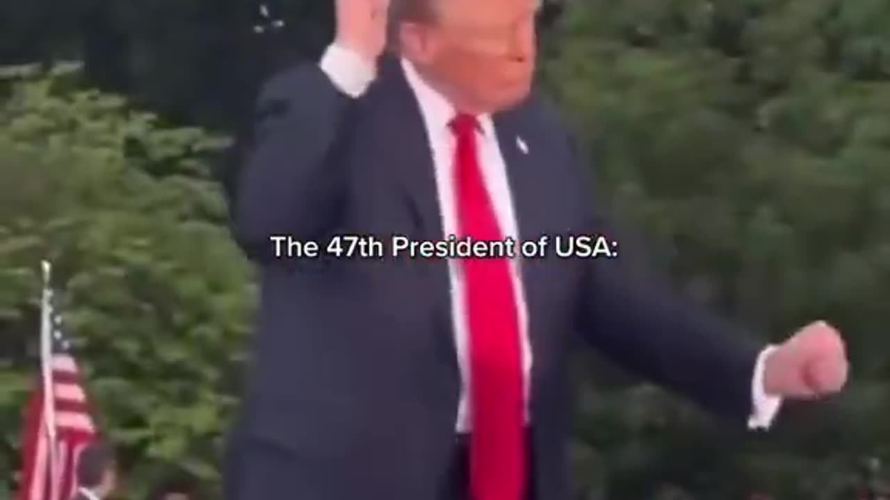 The 47th President of the USA