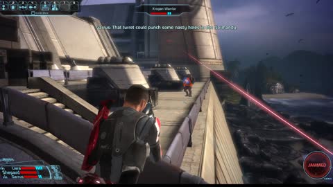 Shepard Has To Choose Between Ashley Or Kaidan In Planet Virmire Mass Effect Mod Game-play