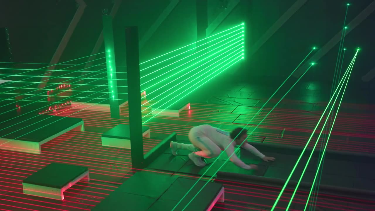 World's Deadliest Laser Maze!