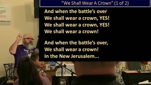 "We Shall Wear A Crown" 2022