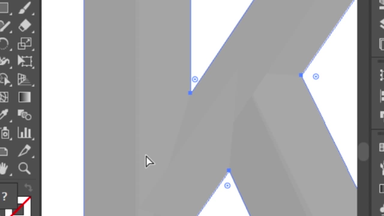3D text flat design illustration #gfxtrainer #adobeillustrator #vectorillustrator #adobesoftware