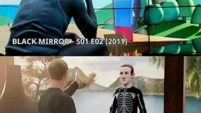 Similarities between Black Mirror Vs Metaverse