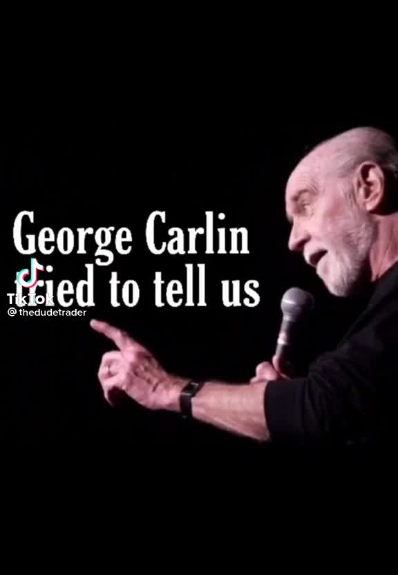 George Carlin warning us about the future