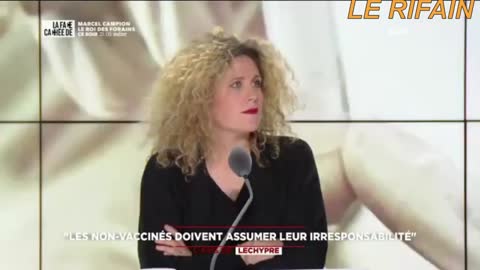 Juin 2021 EMMANUEL LECHYPRE MENACE LES NON #VAXx