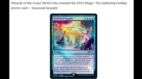 Christmas magic card and more