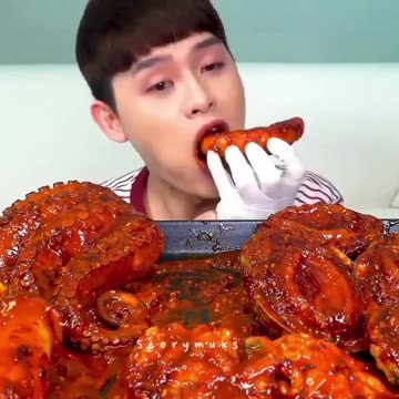 DELICIOUS KOREAN FLAVORS #korean #eating #mulkbangkorean