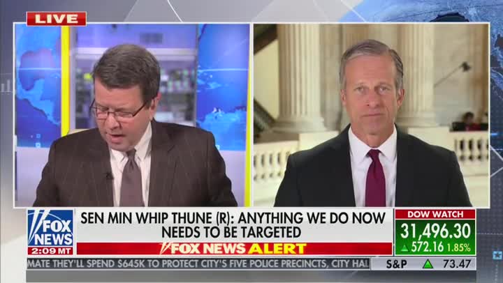 Neil Cavuto And Sen. John Thune Discuss Criticism From Trump