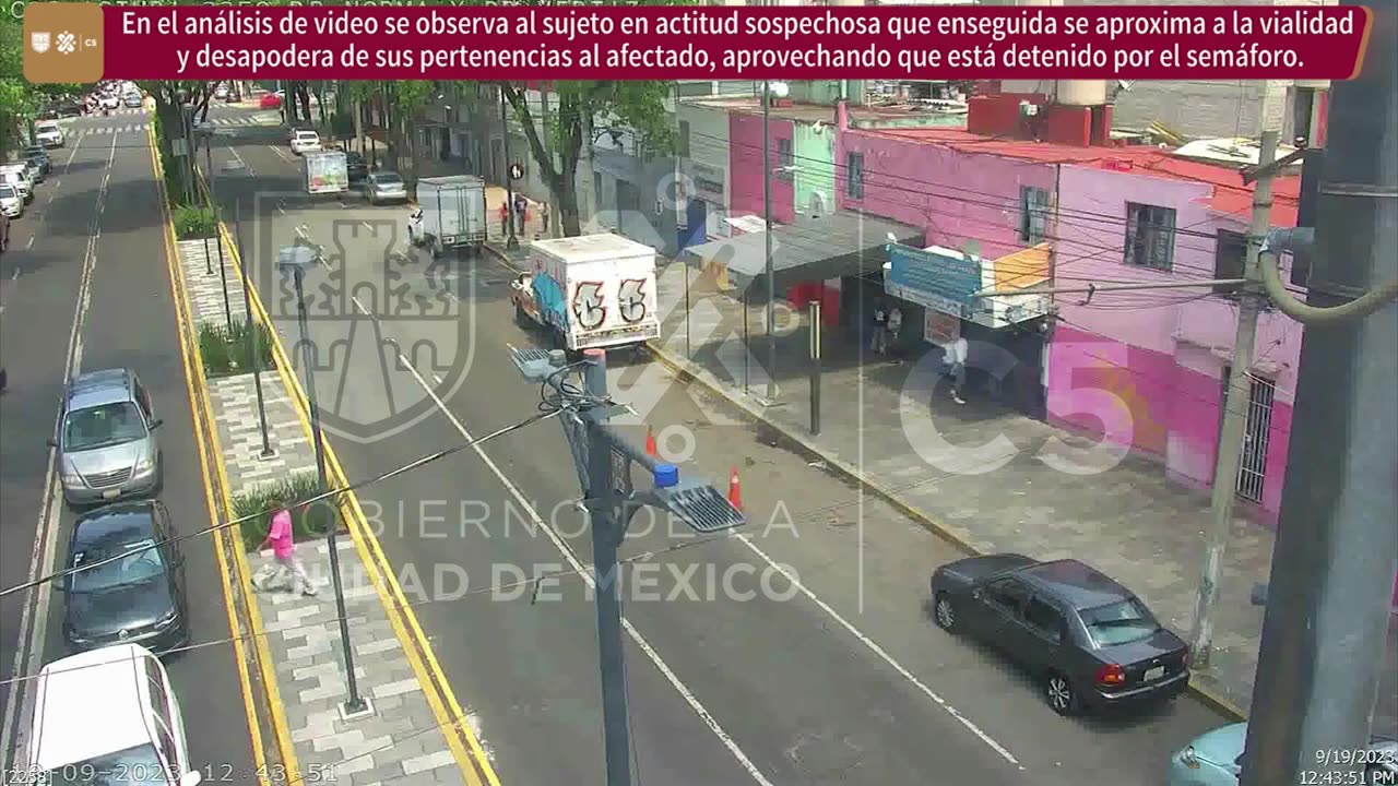 Robo a Automovilista - C5 CDMX Cuauhtémoc