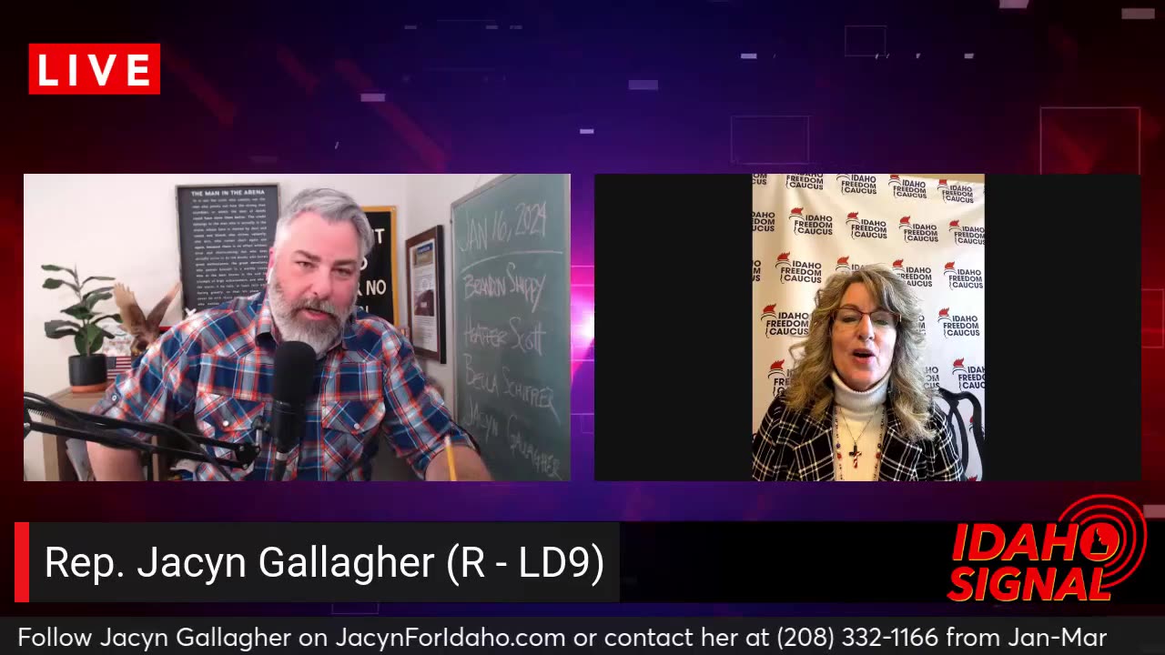 Rep. Jacyn Gallagher (R-LD9): Prohibiting the government from ordering mask mandates