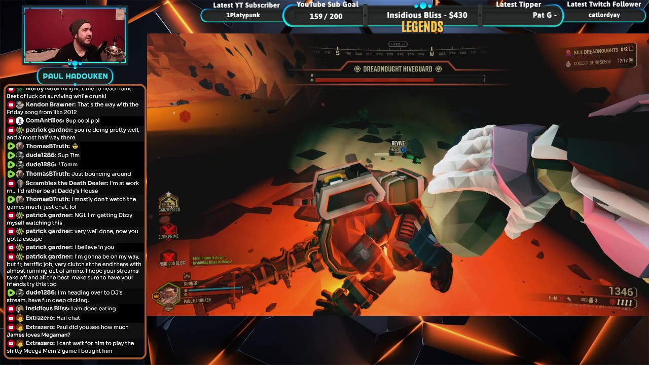 🔴LIVE - PAUL HADOUKEN - DEEP ROCK GALACTIC - ASSIGNMENTS w/ DABZILLA & INSIDI0US BLISS