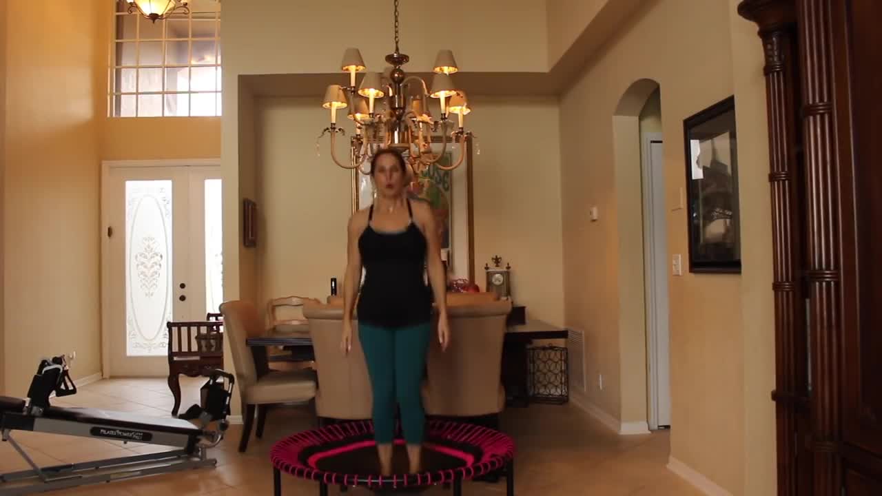 Beginner 15-Minute Rebounding Workout (Anti-Aging)