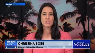 Trump lawyer Christina Bobb reacts to Mar-a-Lago affidavit hearing