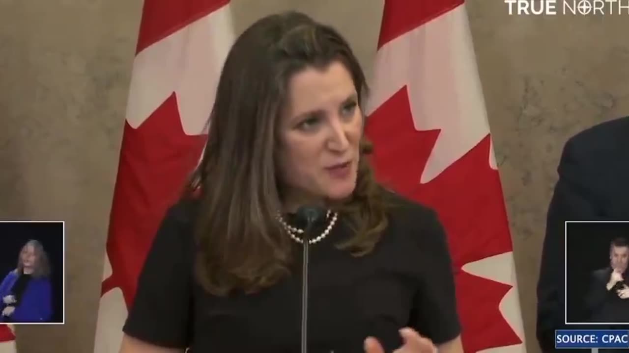 Canada’s Finance Minister Chrystia Freeland has resigned.