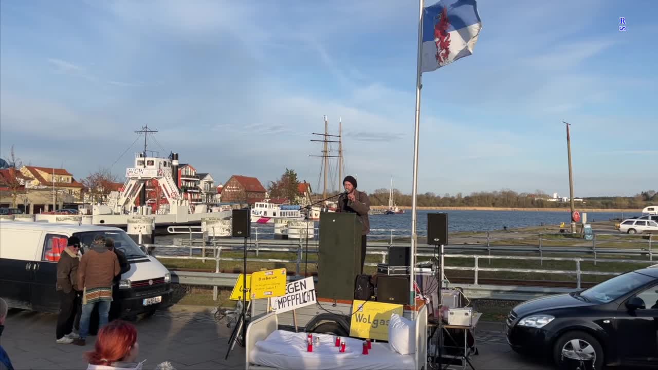 Wolgast: Redebeitrag von Martin 12-04-2022