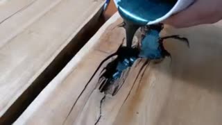 Small Epoxy pour