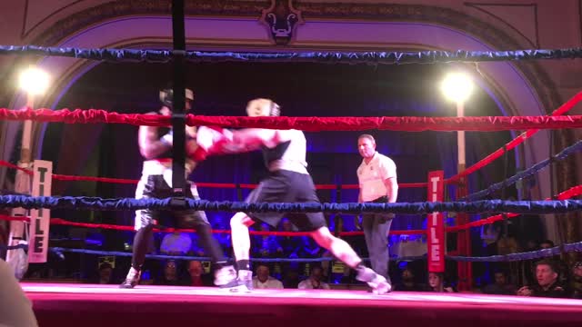 02.02.2019 Nick Duganier vs KC Austen 165lb Championship bout-Ringside view