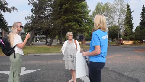 Cascadia Conference Protest Highlights - Blaine WA 9-12-2022