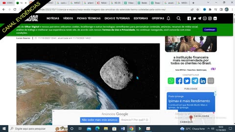 Canal Evidências - 4yyDRqvGCKg - Asteroide Bennu e o ocultismo da Nasa
