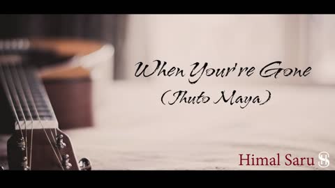 HiMal Saru - When You're Gone/Jhuto Maya (Unplugged Cover) Avril Lavigne ll The Edge Band ll