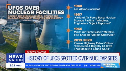 Marik von Rennenkampf on news nation briefing that monitors ufos