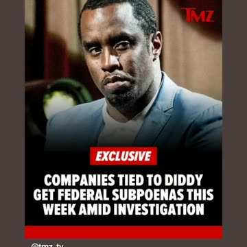 Diddy might have alot problems has has investigation going on 3/31/24