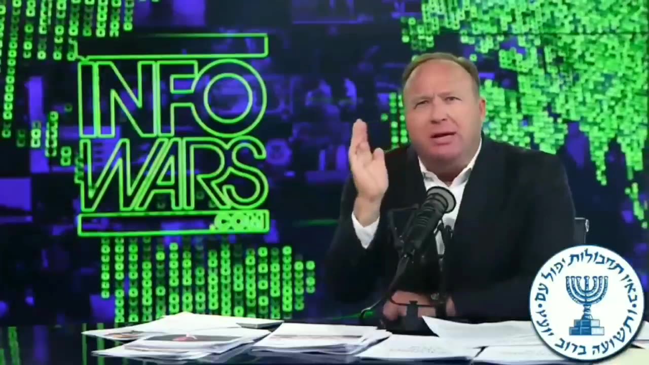 Alex Jones InfoWars website Banned.video created by Israeli