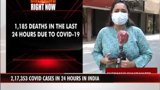 Record 2.17 Lakh Fresh Covid Cases In India, 1,185 Deaths In 24 Hours: 10 Points