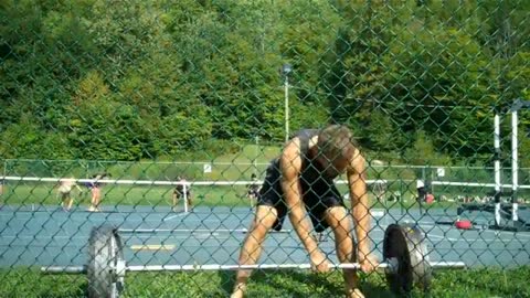 TOOTHPICK MAN DOES IT AGAIN! 335 POUND DEADLIFT!!! - Sept 10th 2012