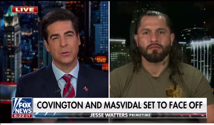 Jorge Masvidal on America's Tyranny - He's Donald Trumps Favorite Fighter