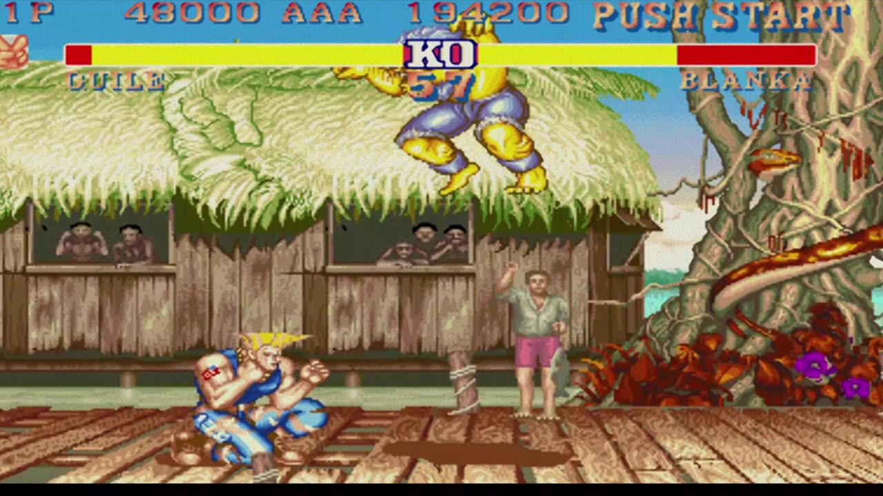 Guile vs Blanka