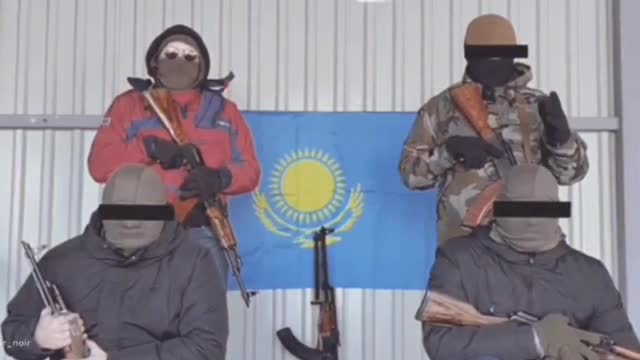 A group caleld "Kazakhstan's Liberation Front" (KLF) released a video