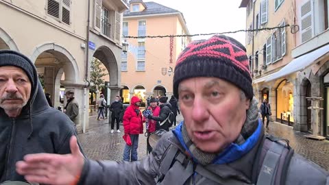 Interview Manifestation Annecy le 04 12 2021