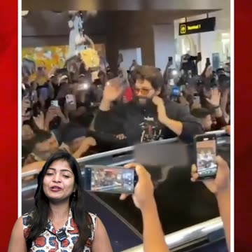 కేరళలో ‘పుష్ప’ రాజ్ క్రేజ్.. చూశారా? #alluarjun in #kerala #airport #viralvideoshorts | FBTV NEWS
