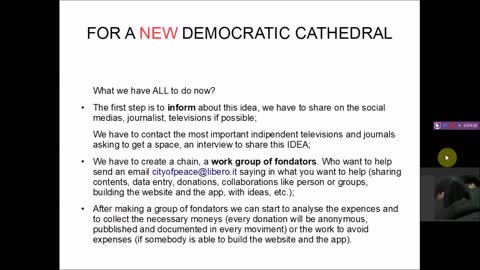 Costruiamo una nuova cattedrale democratica (sintesi)
