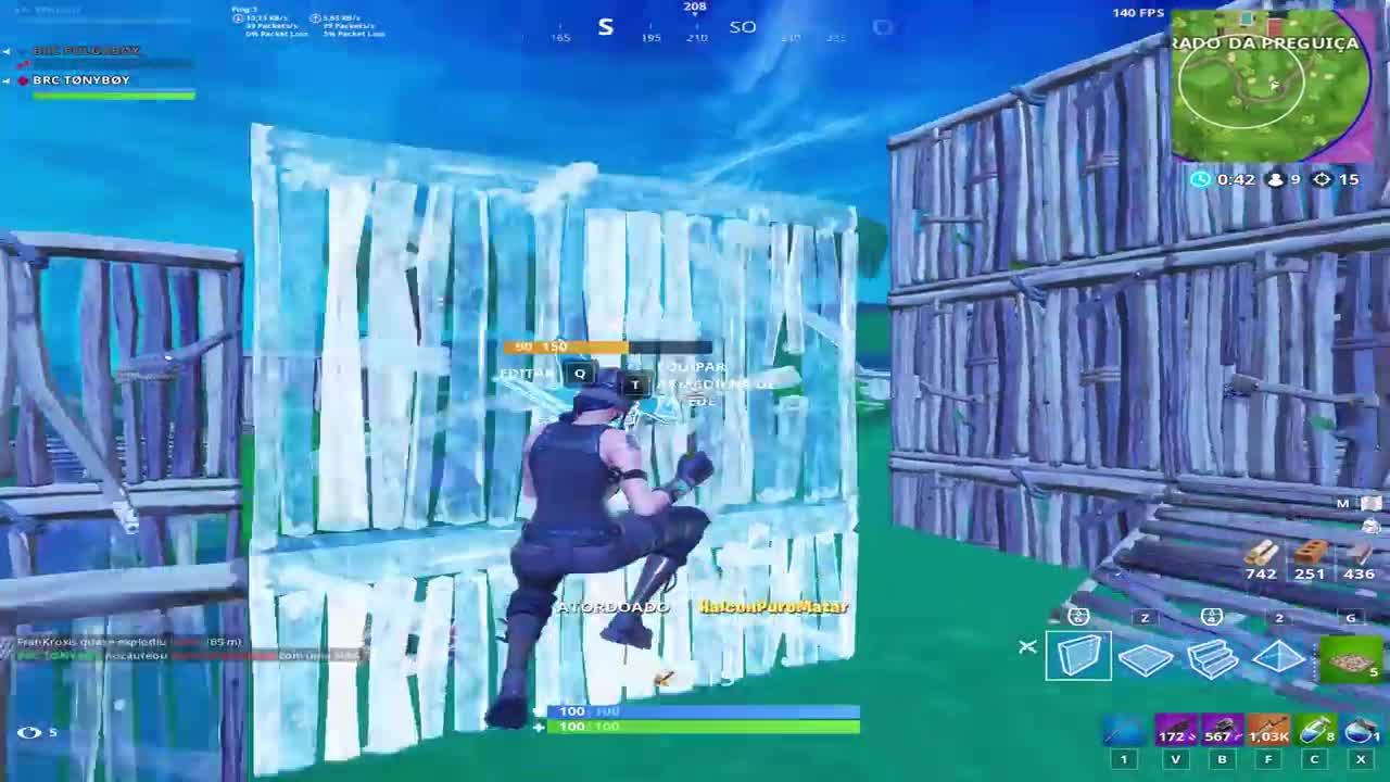 THE STRONGEST MATCH I HAVE PLAYED? SOLO SQUAD KILLS (Fortinite Battlle Royale)