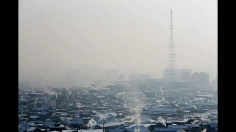 Mongolians sip 'oxygen cocktails' to cope with smog