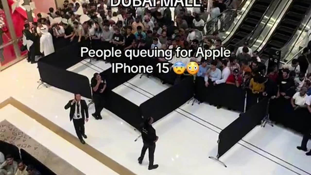 Lançamento do iPhone 15 no Dubai