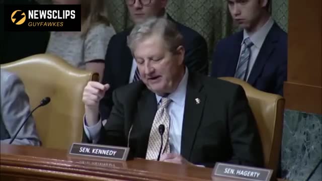 Senator John Kennedy To FBI Director Wray