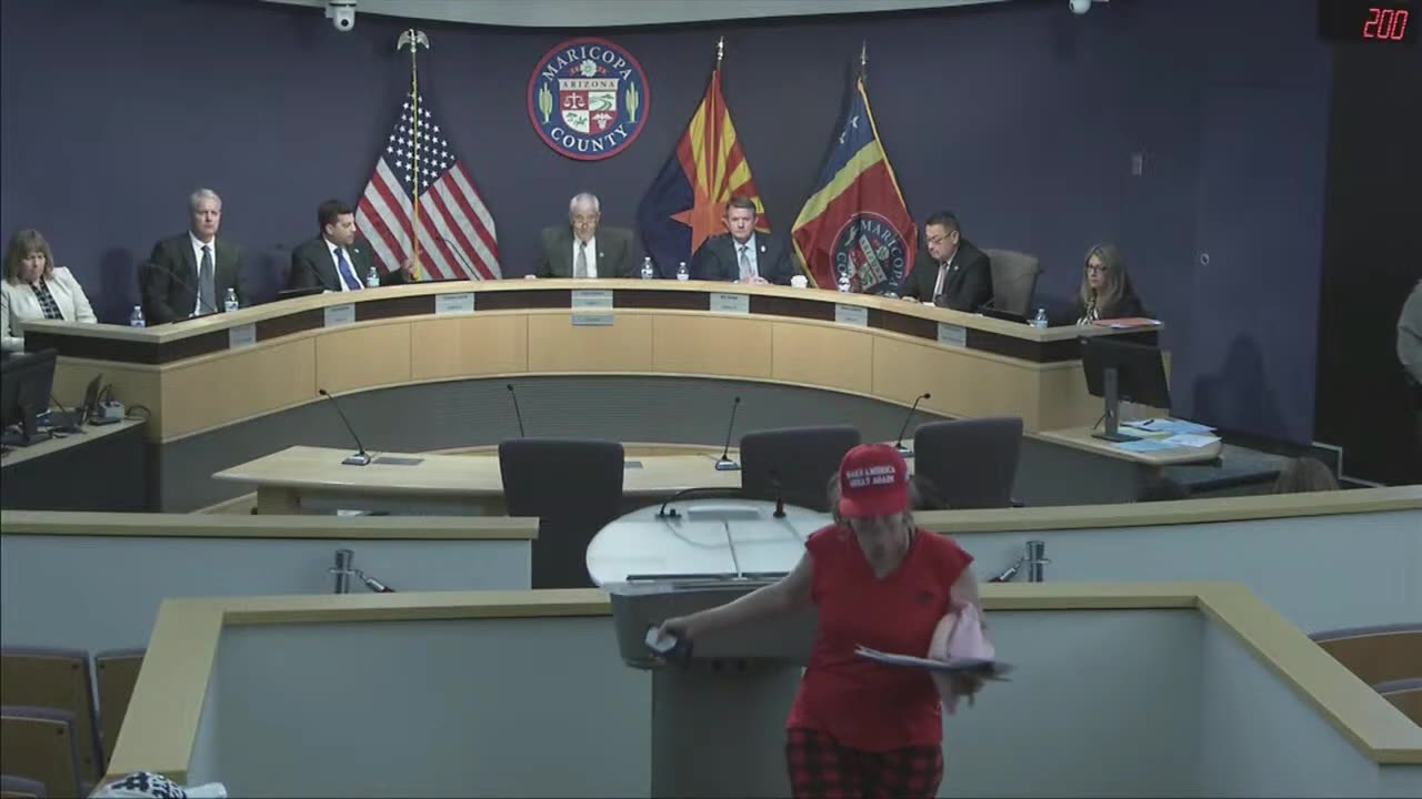 Maricopa County BOS Meeting - Public Comment 61224