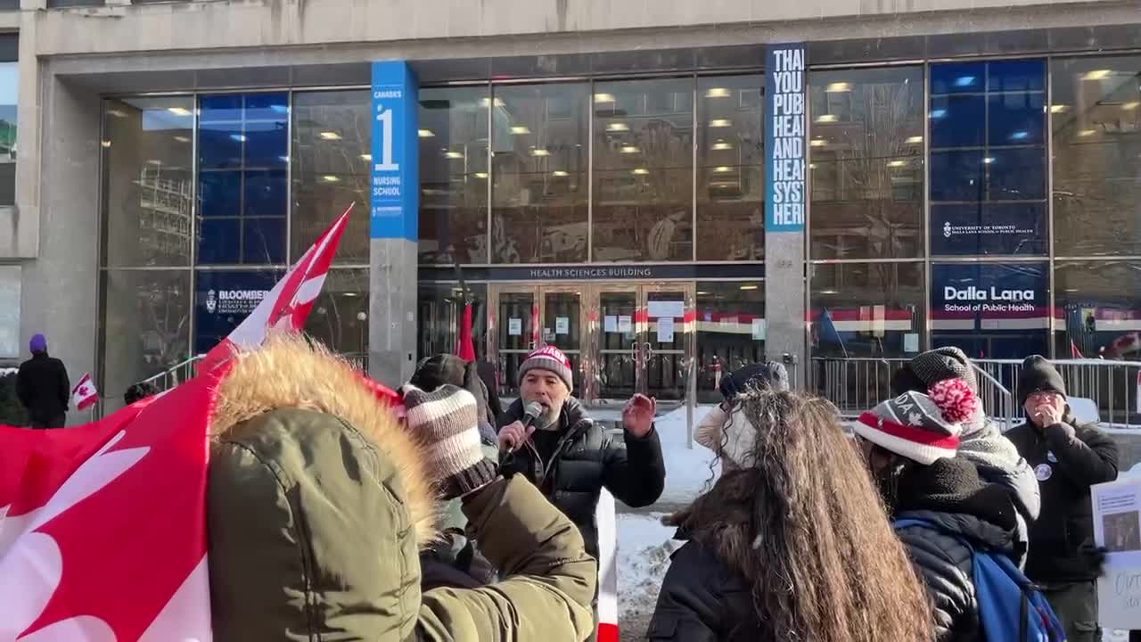 Toronto Canada Standing For our Freedom