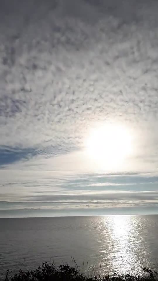 Himmel in List auf Sylt am 12.11.2024 um 11:45 Uhr